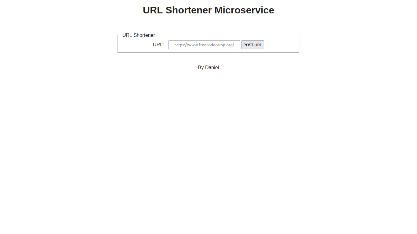 Url Shortener App